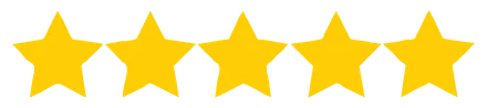 Five out of five stars