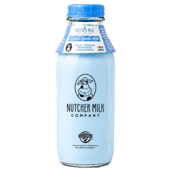 Nutcher Milk Cotton Candy Milk