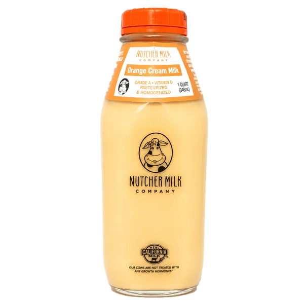 Nutcher Milk Orange Cream Milk