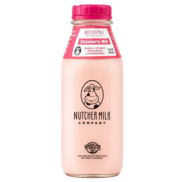 Nutcher Milk Strawberry Milk